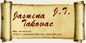 Jasmina Takovac vizit kartica